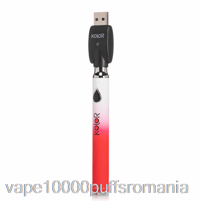 Vape Romania Leaf Buddi Kolor Twist Slim 650mah Baterie Rosu